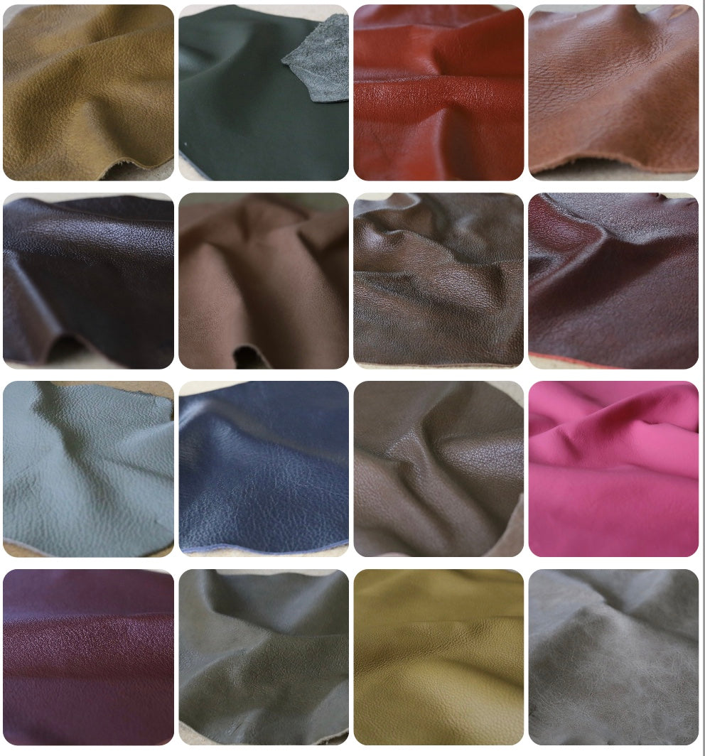 Italian Upholstery Wholehides Assorted by the Pallet
